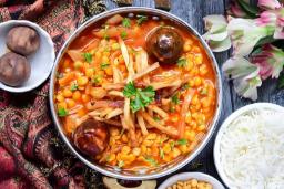 طرز تهیه قیمه مجلسی برای ۱۰ نفر