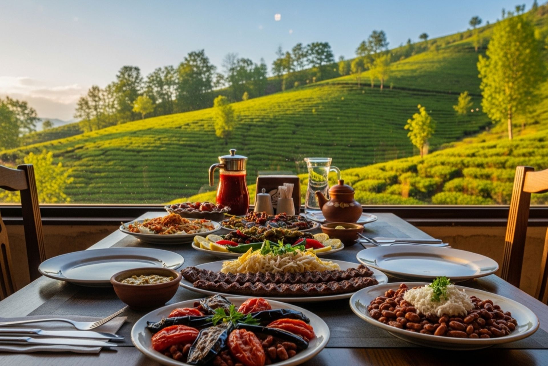 سفرهای رنگارنگ از غذاهای خوشمزه محلی گیلان