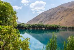 ورود گردشگران به دریاچه گهر ممنوع شد