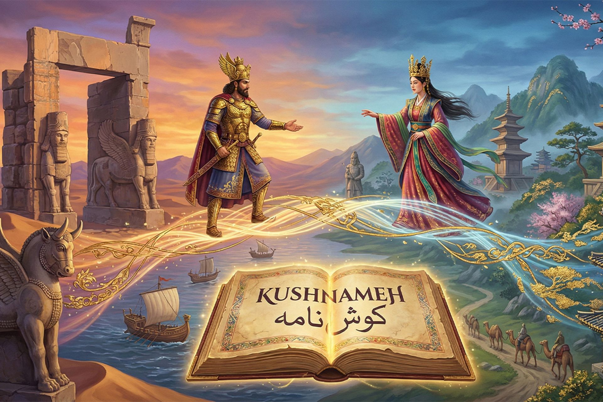 کوش‌نامه یک حماسه فارسی با قدمت حدود ۱۵۰۰ سال