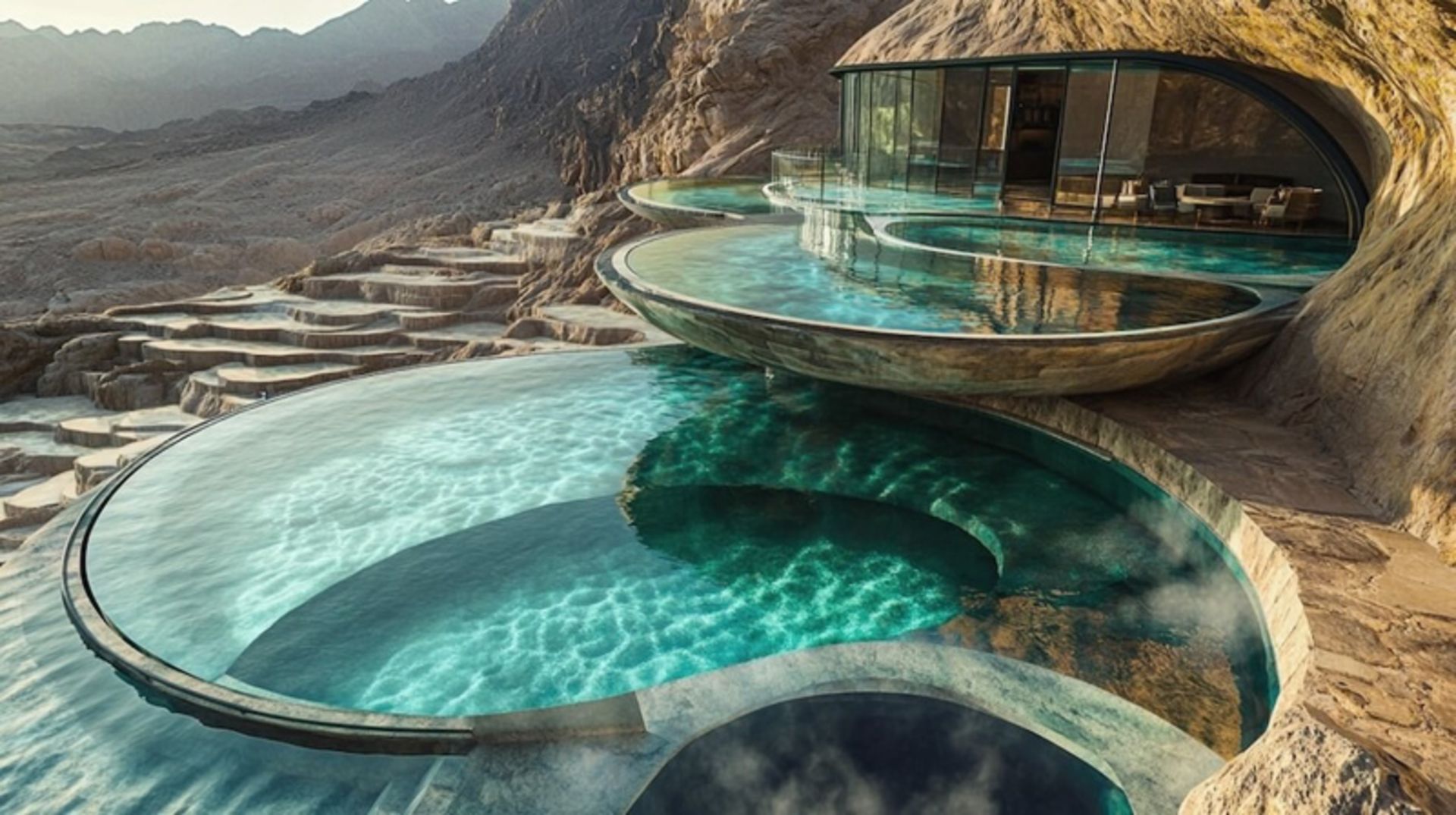 چشمه های پلکانی باداب صورت در طراحی هوشمند