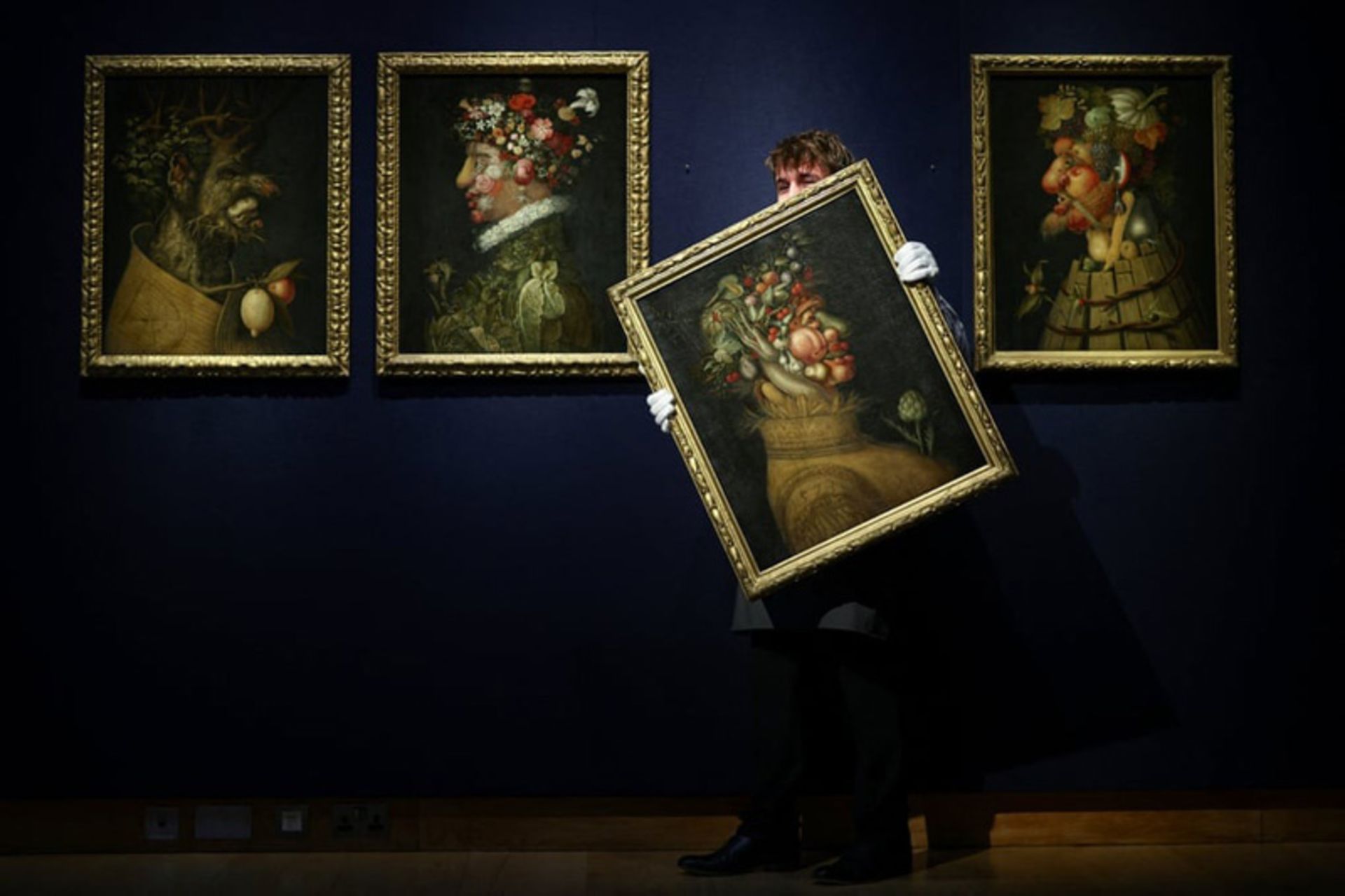 نقاشی «چهار فصل» آرچیمبولدو در نمایشگاه حراج کریستیز لندن