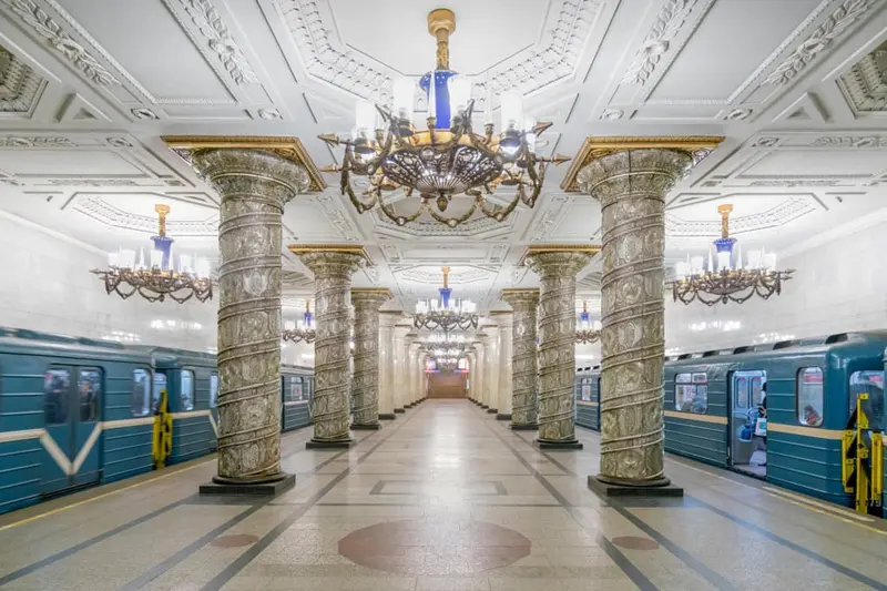 معماری تاریخی متروی سن پترزبورگ