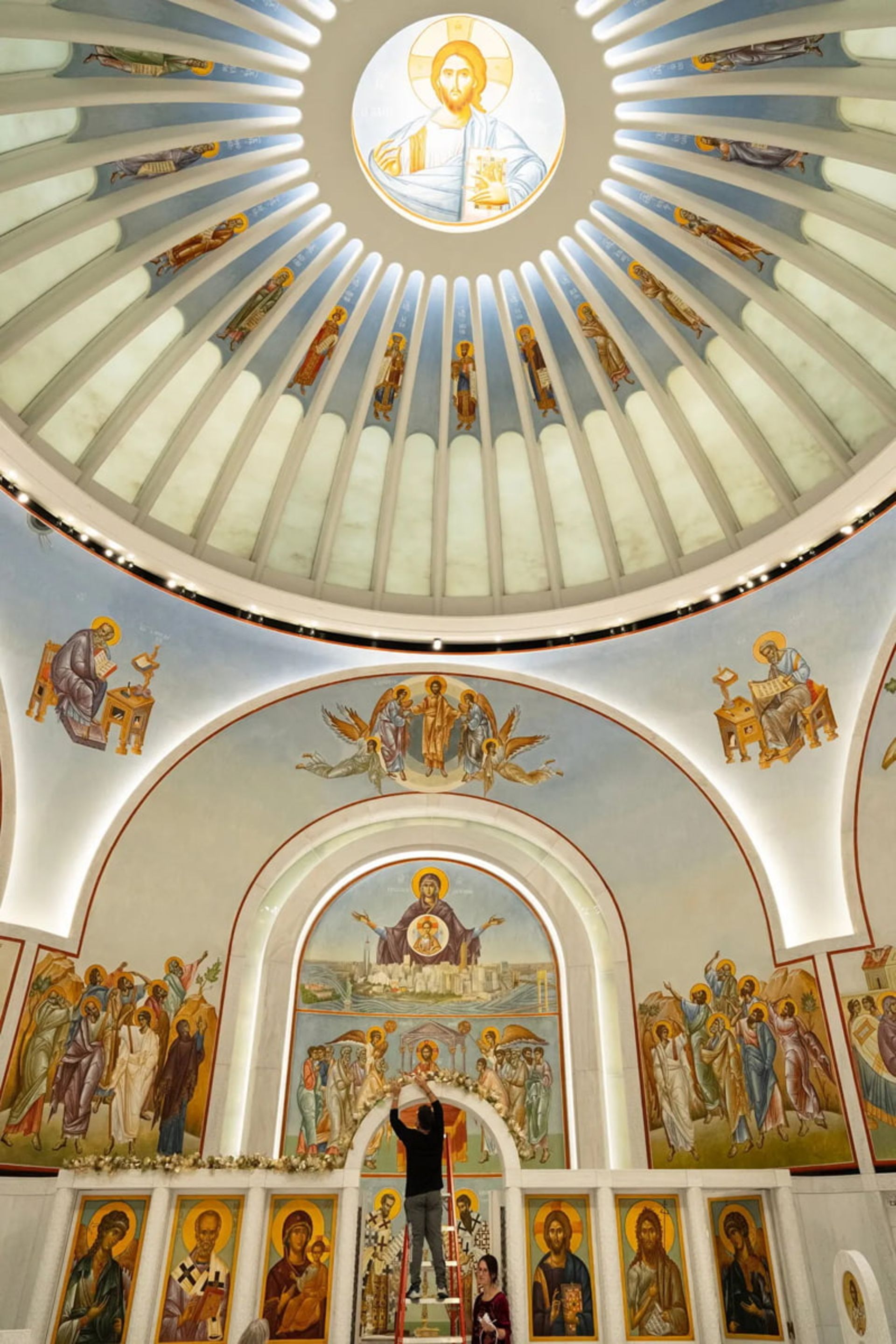 نقاشی های دیواری کلیسای سنت نیکولاس