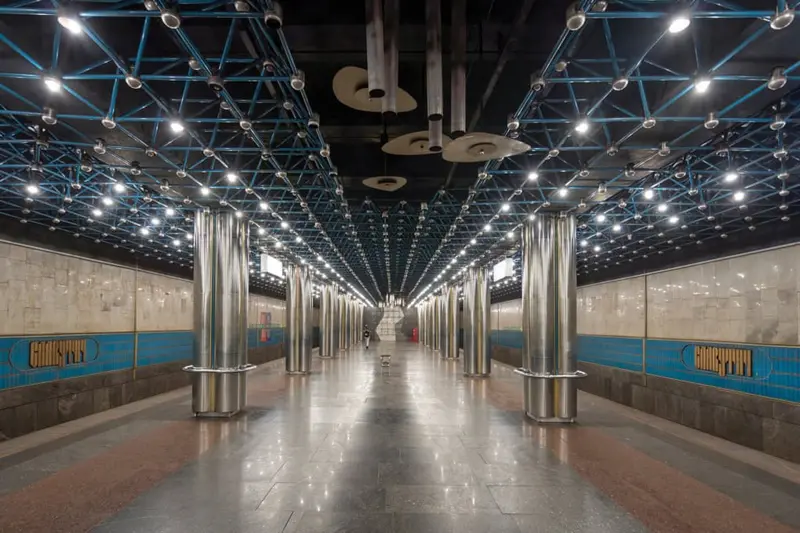 معماری متروی شهر کیف