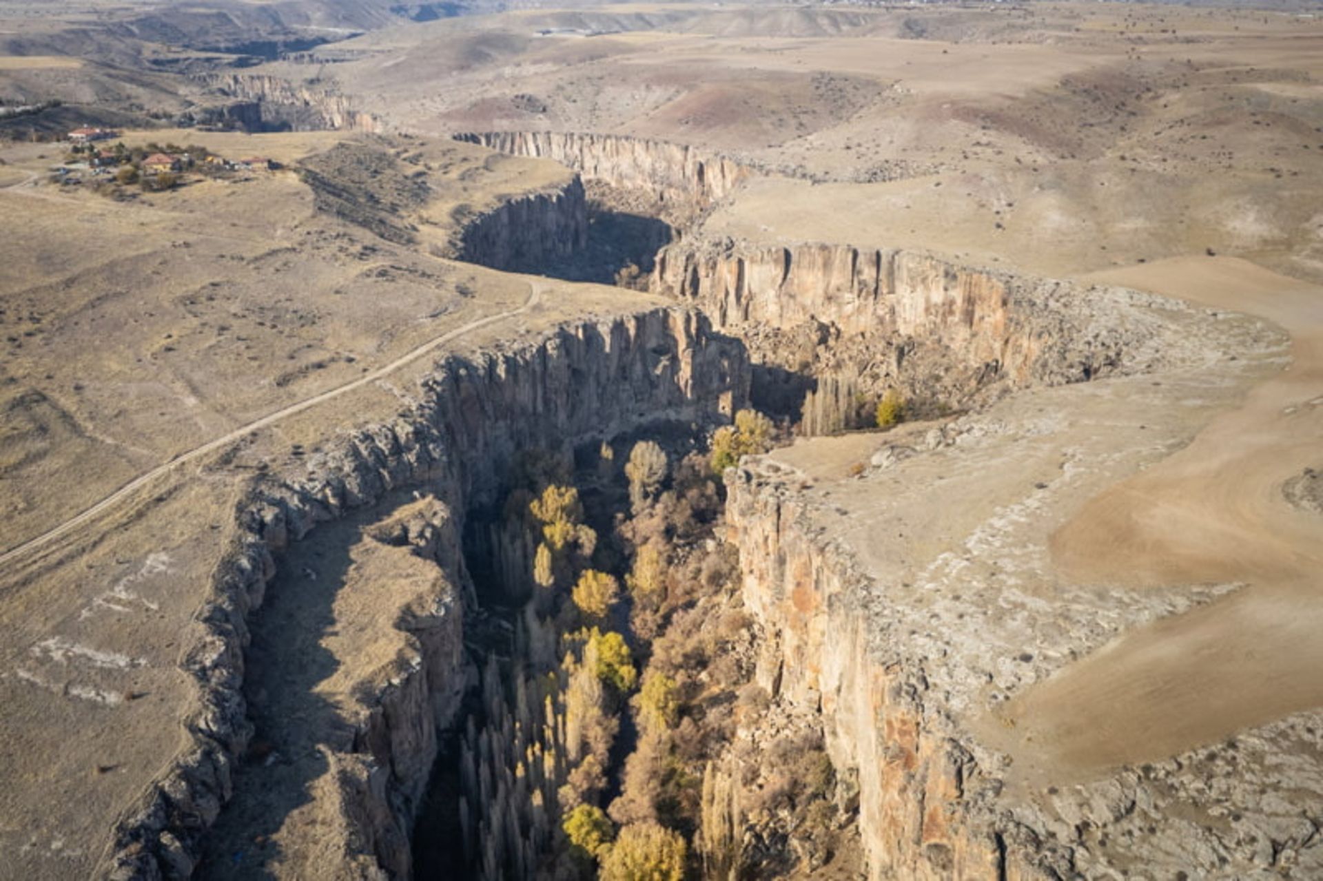 دره ایهلارا (Ihlara valley) در کاپادوکیا، ترکیه