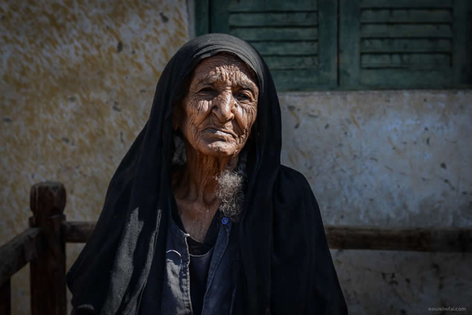 پرتره پیرزن مصری