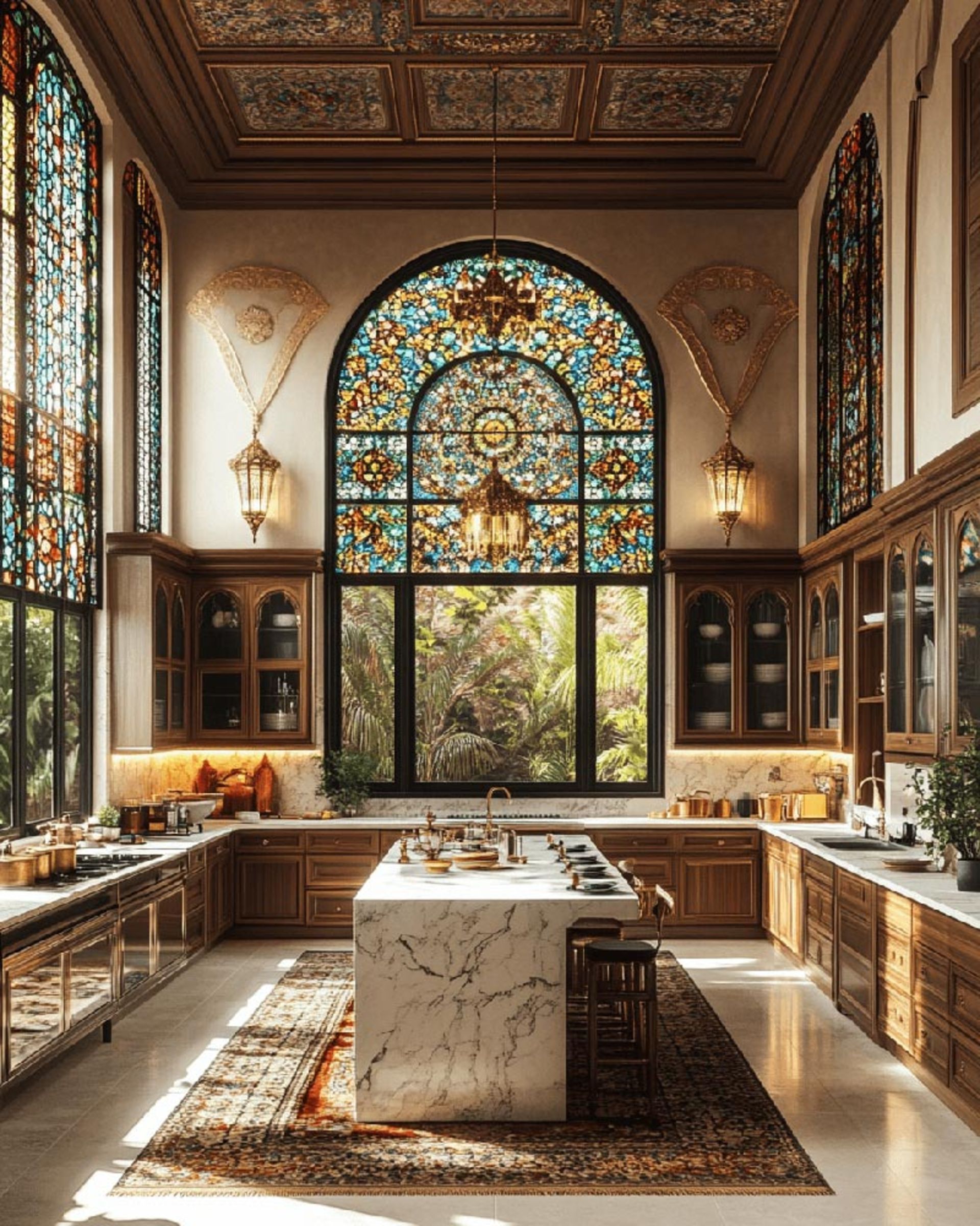 طراحی آشپزخانه ایرانی با هوش مصنوعی