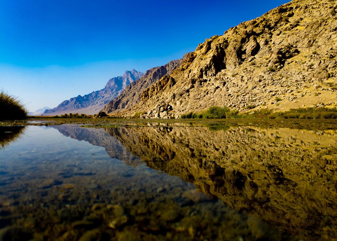 آب زلال سراب نیلوفر کرمانشاه