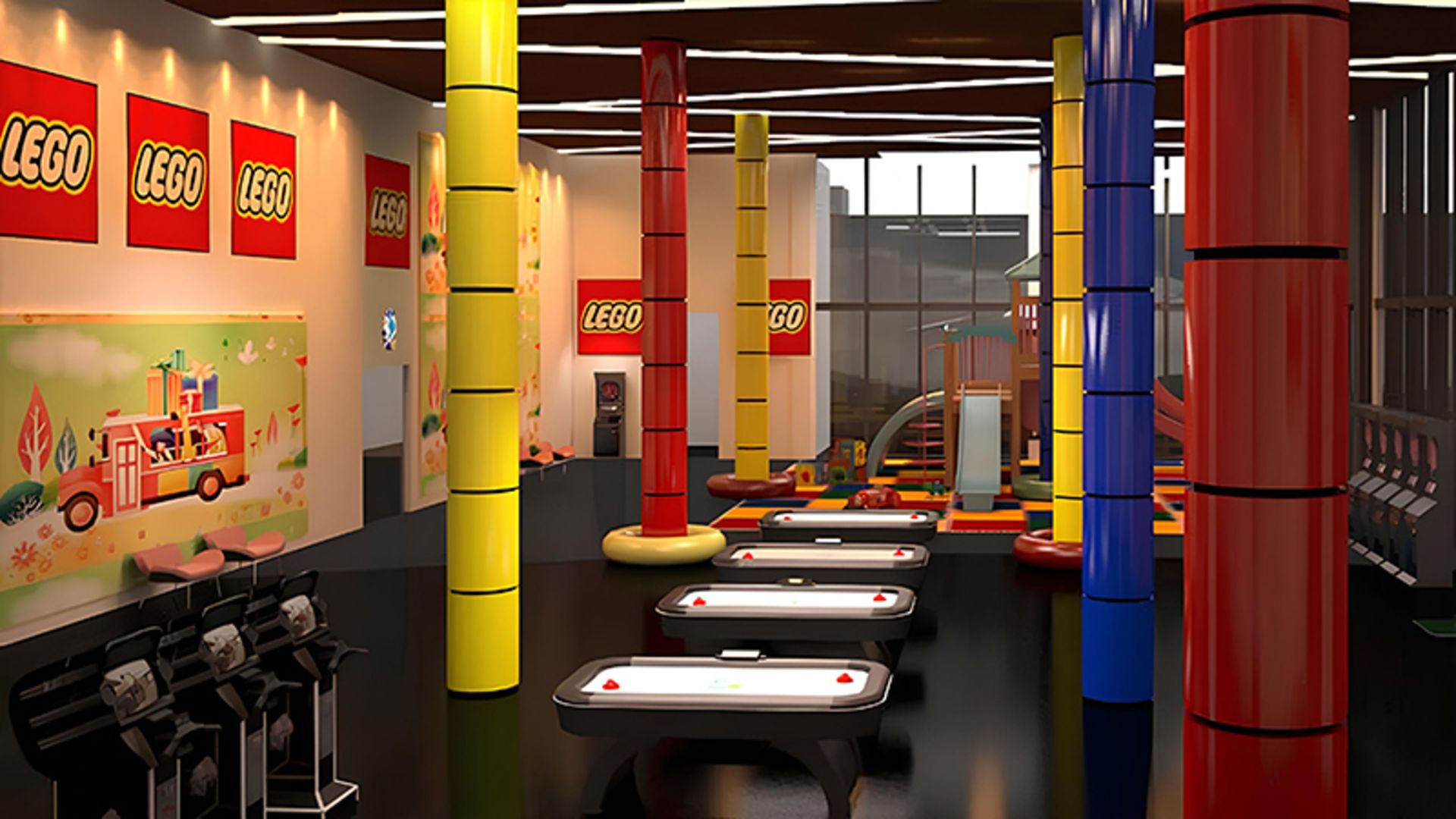 سالن بازی اپال کیدز در مرکز خرید اپال