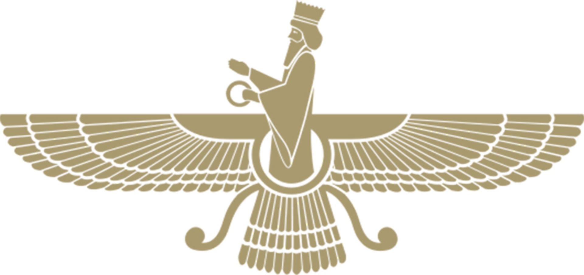 نقاشی واضح از نماد فروهر