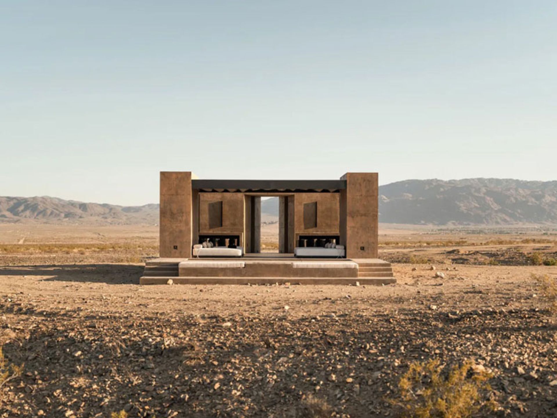 اقامتگاه فولی موهاوی در بیابان