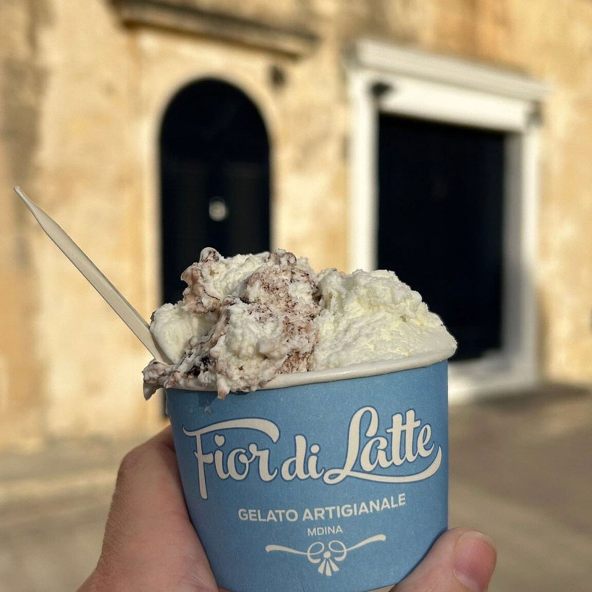 یک لیوان بستنی سنتی مالت