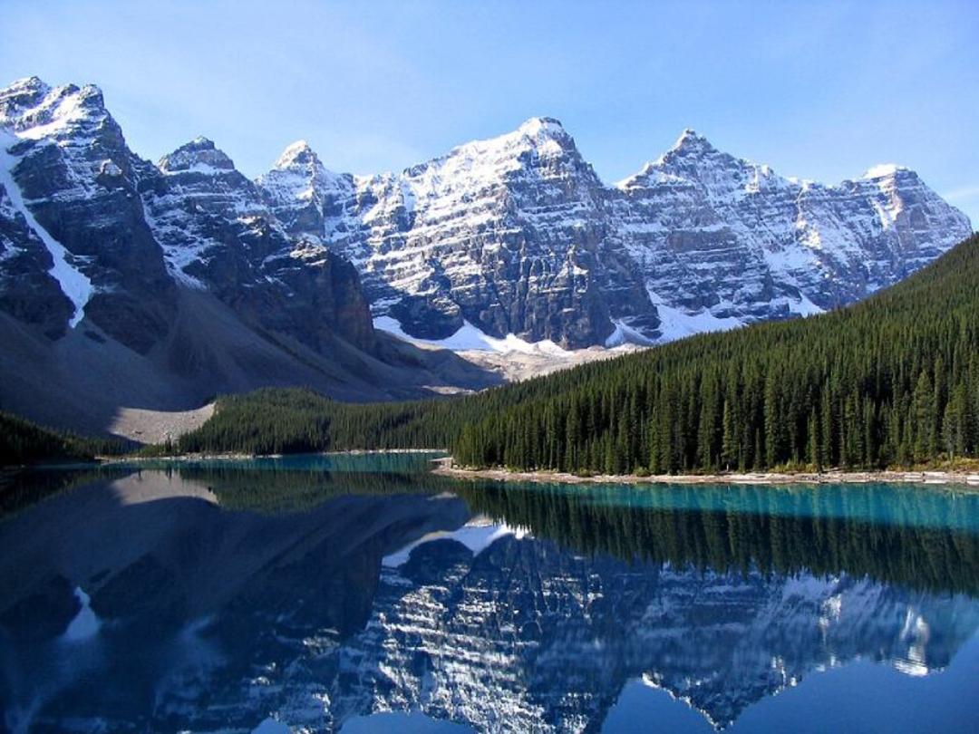 دریاچه پارک کوهستانی راکی کانادا