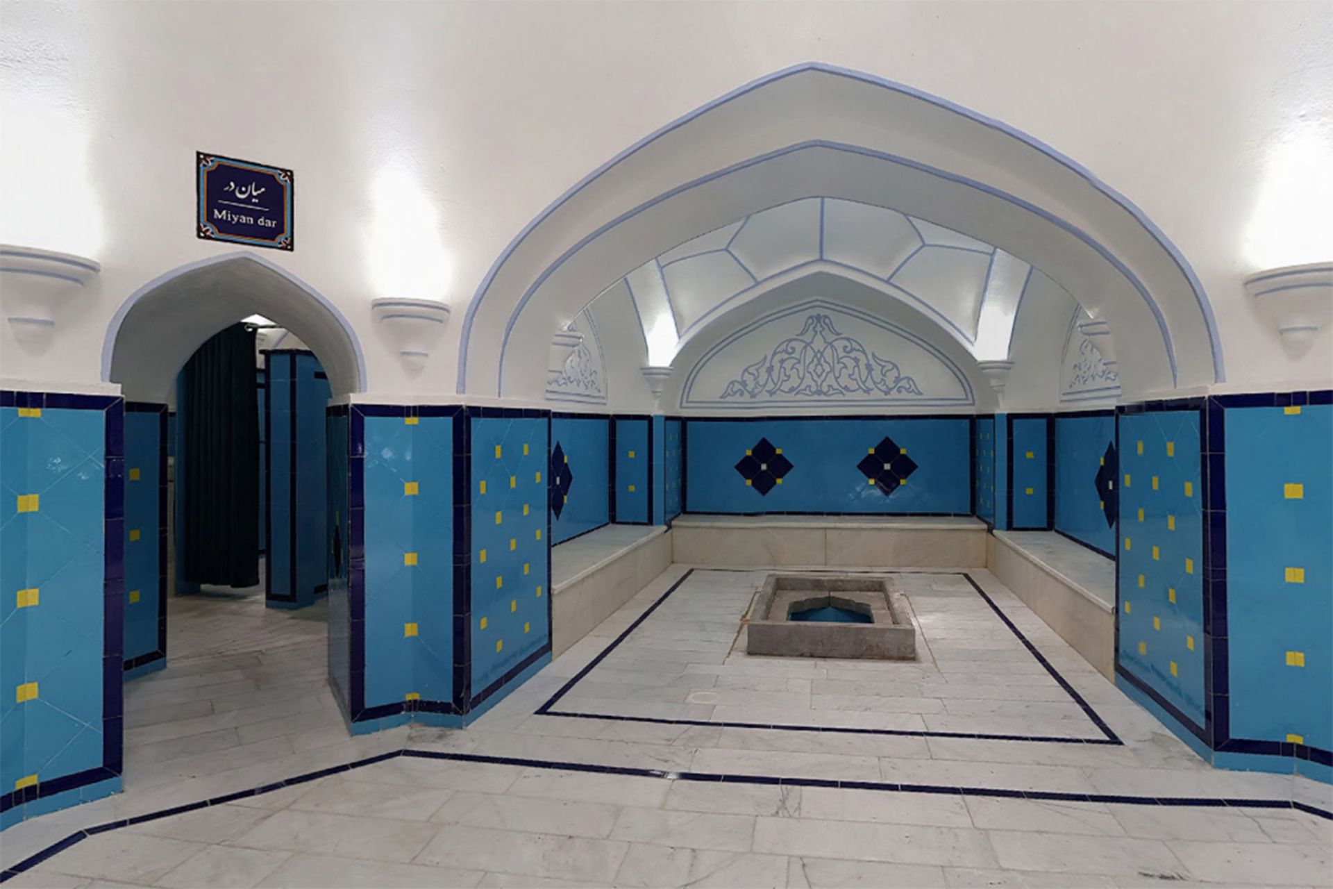 معماری حمام قاضی