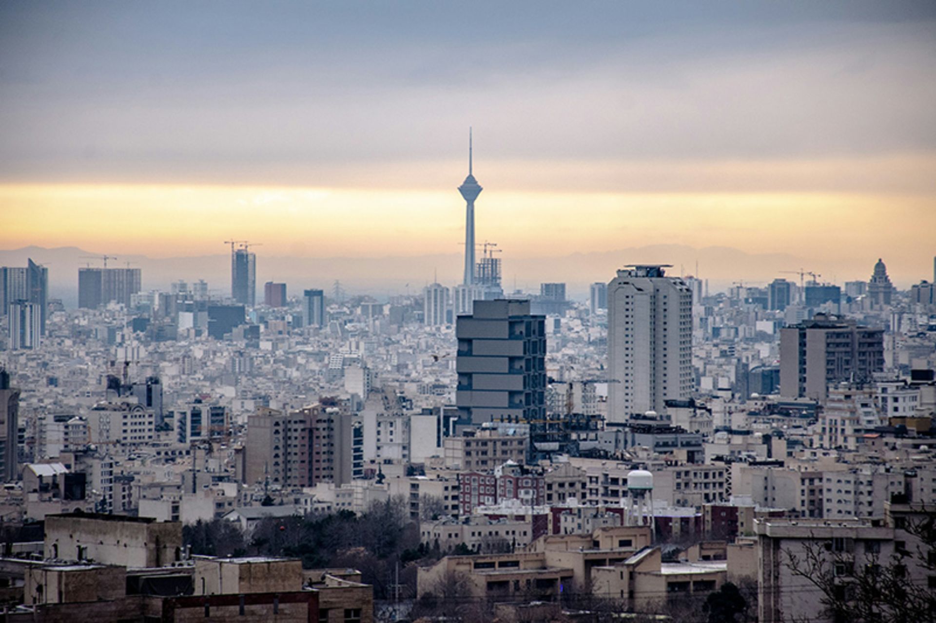 چشم انداز شهر تهران