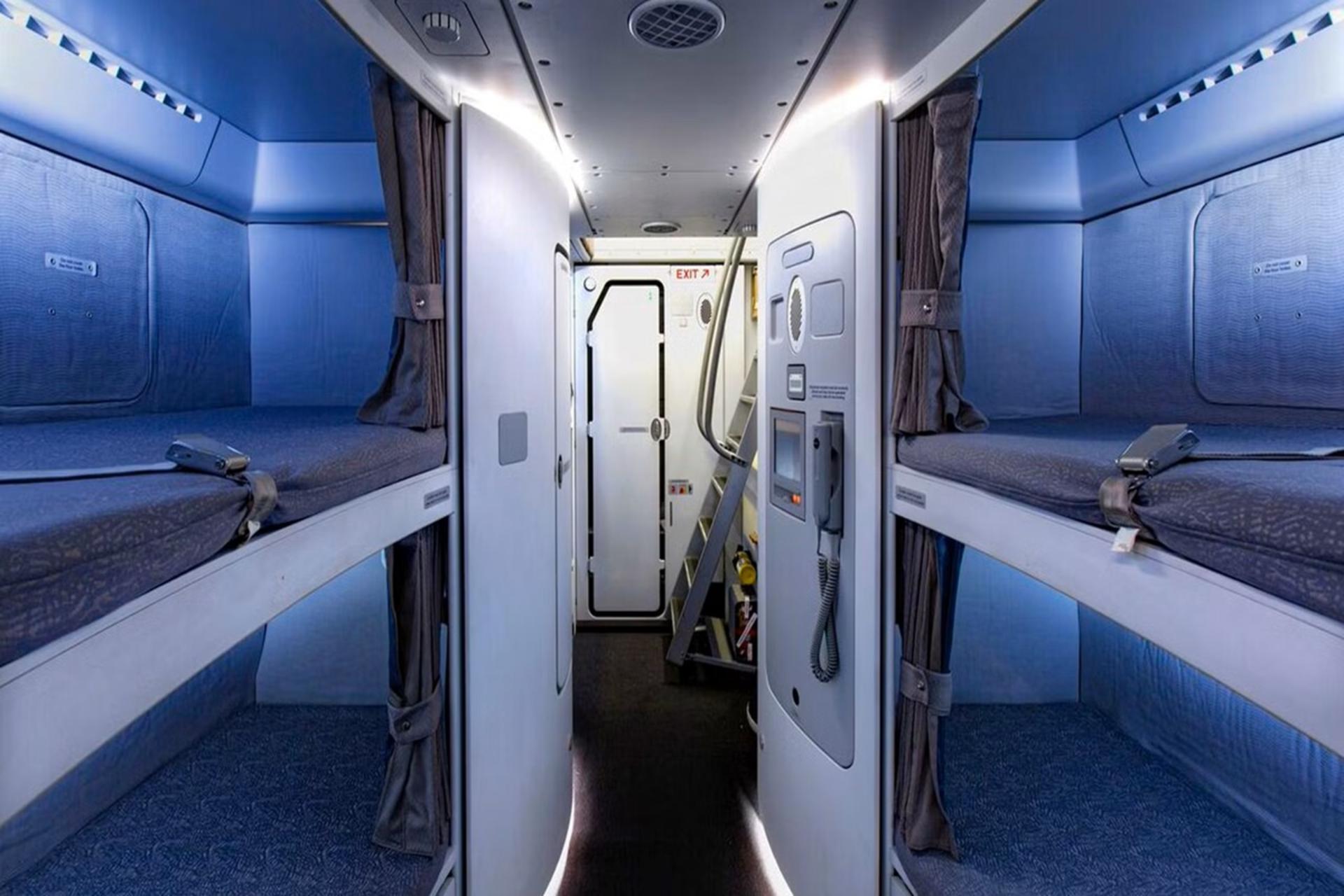 اتاق استراحت کادر پرواز ایرباس A380