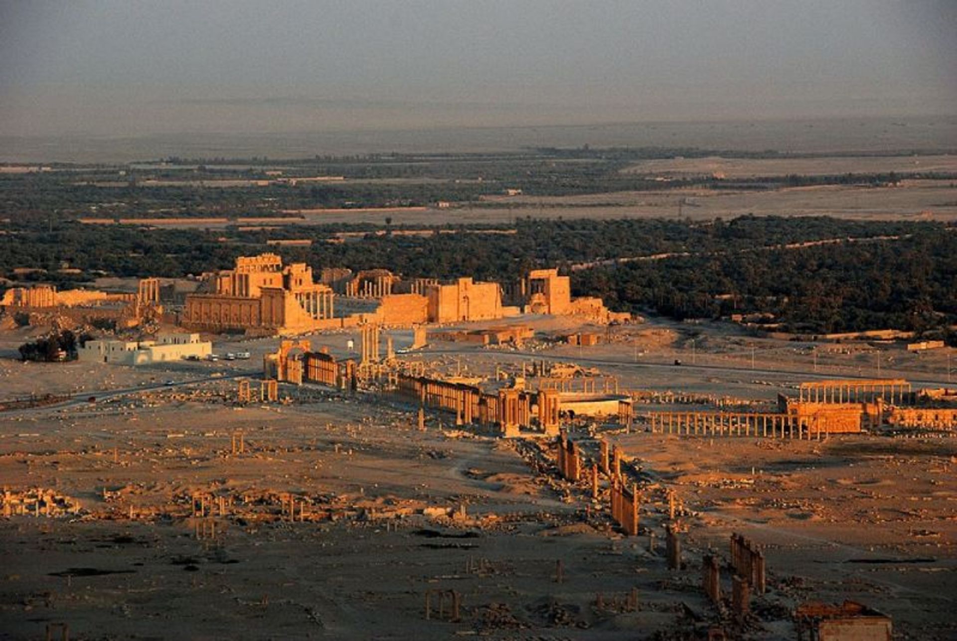 آثار به جا مانده شهر باستانی پالمیرا سوریه