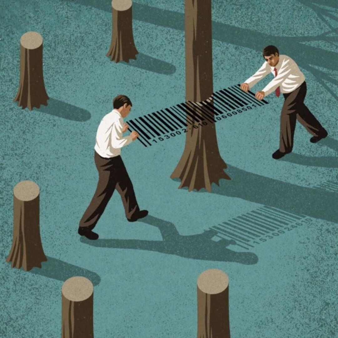 برش بارکدی از طبیعت