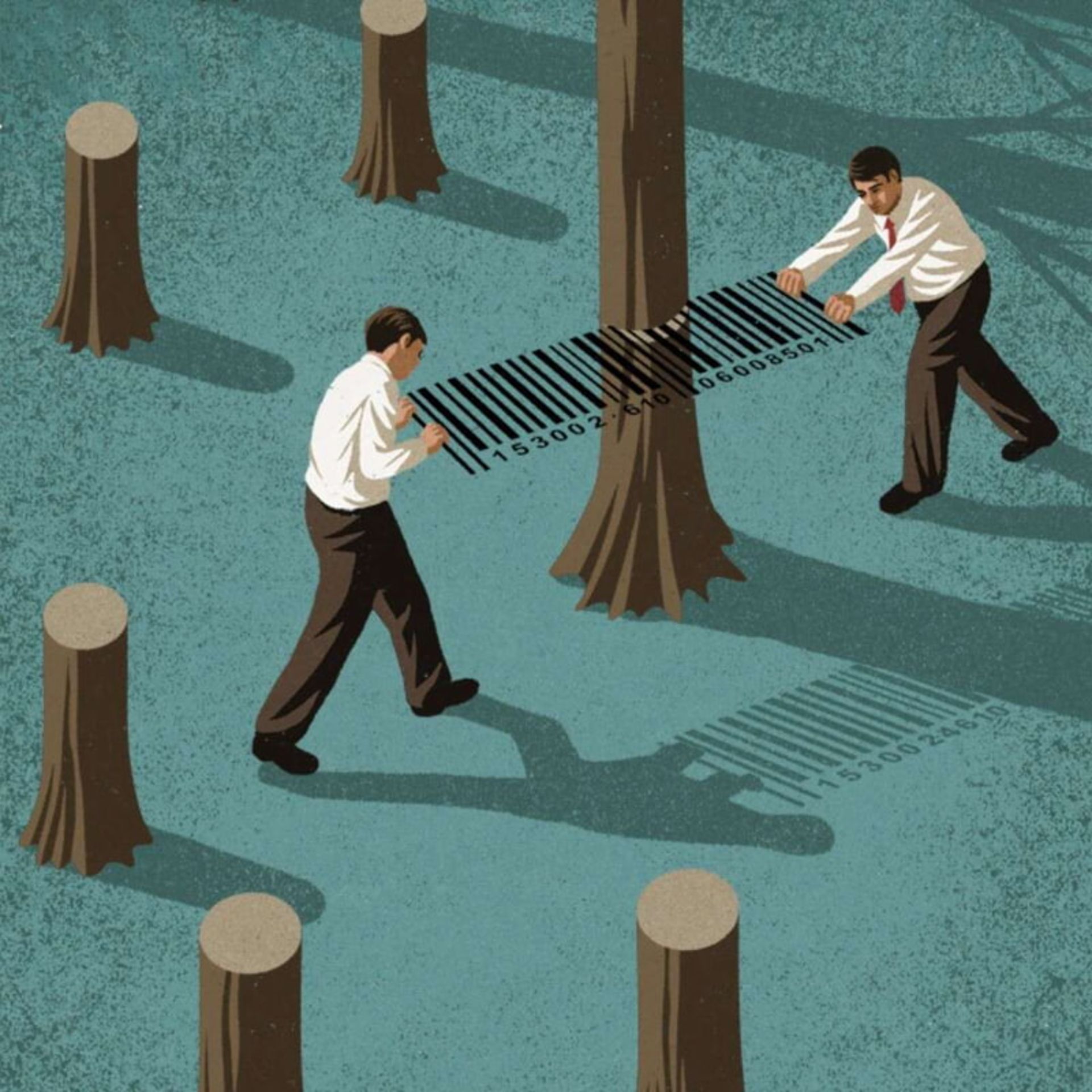 برش بارکدی از طبیعت