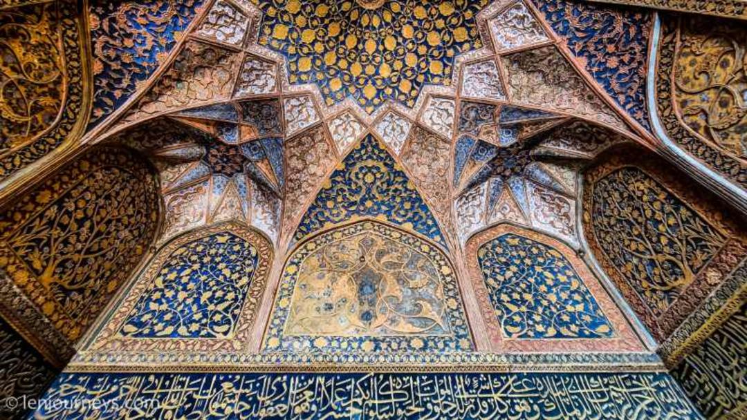 کاشی کاری های تاج محل