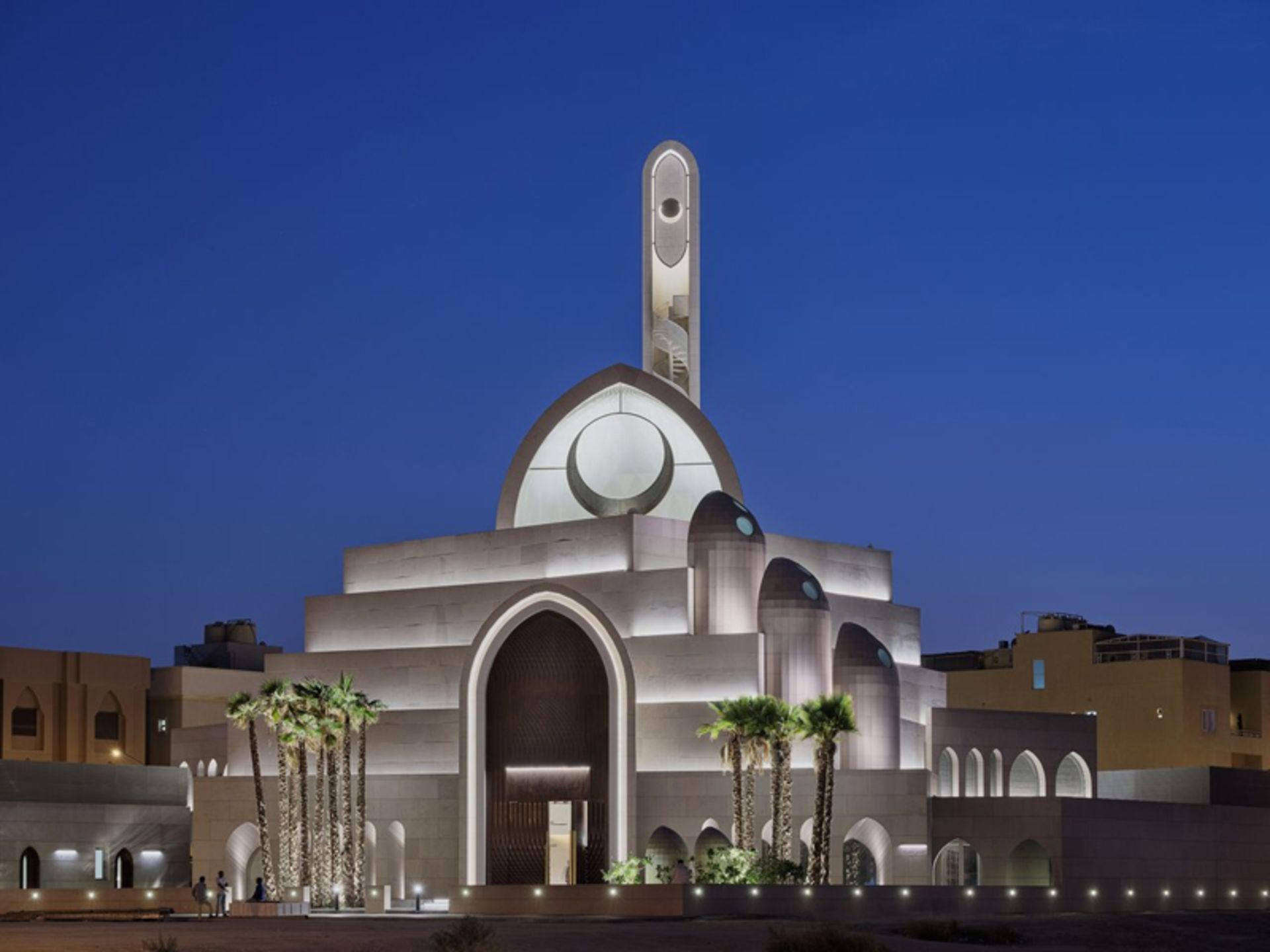معماری کلاسیک مصری در مسجد مملوکی لنست، کویت