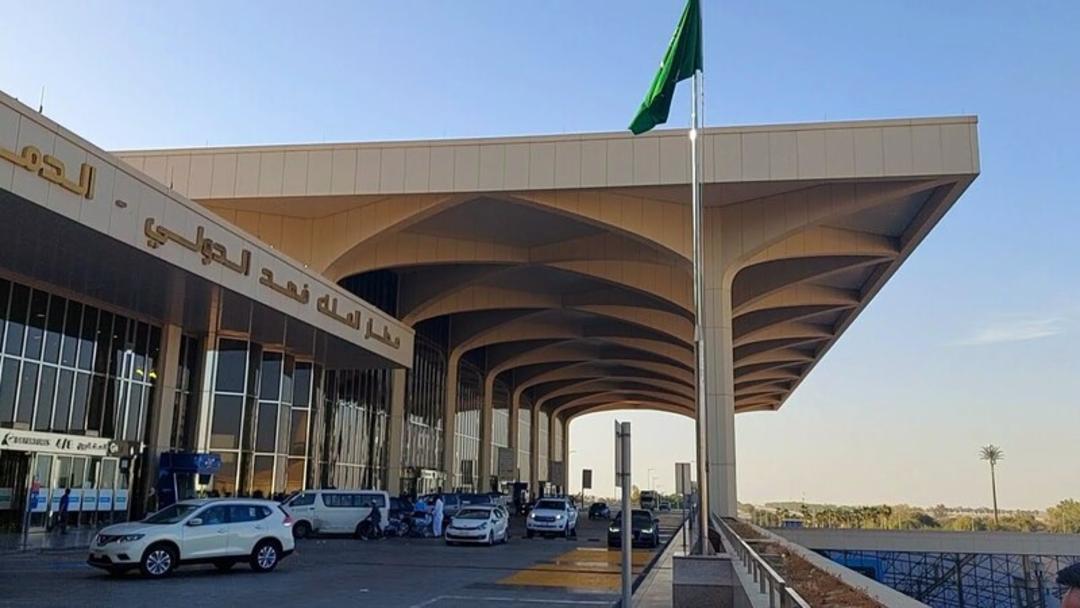 نمایی از فرودگاه ملک فهد عربستان