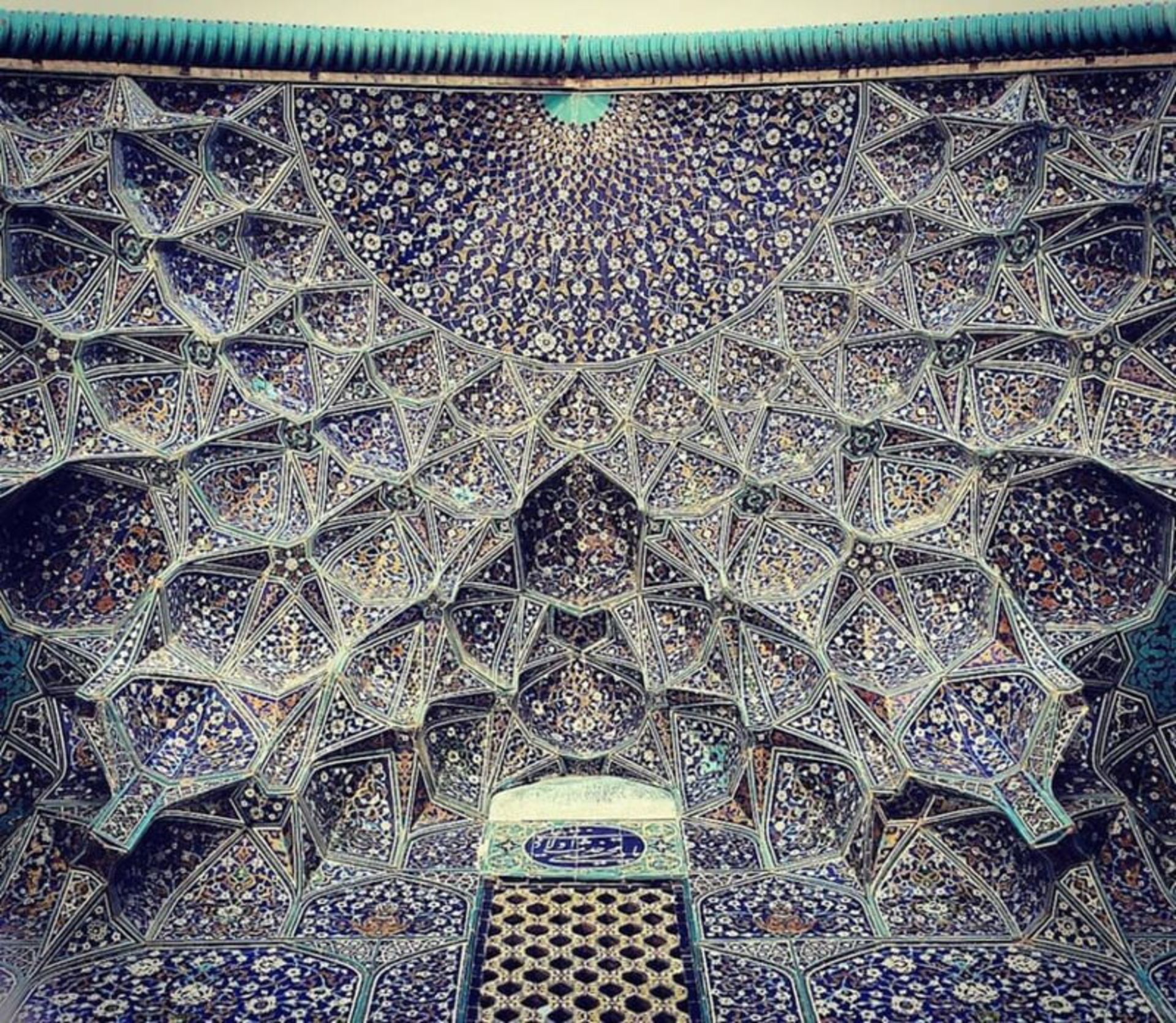 حجره‌بندی مسجد شیخ لطف‌الله در اصفهان