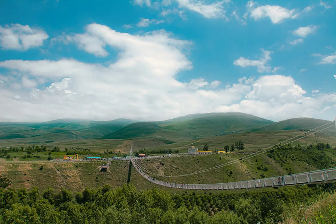 پل معلق هیر اردبیل