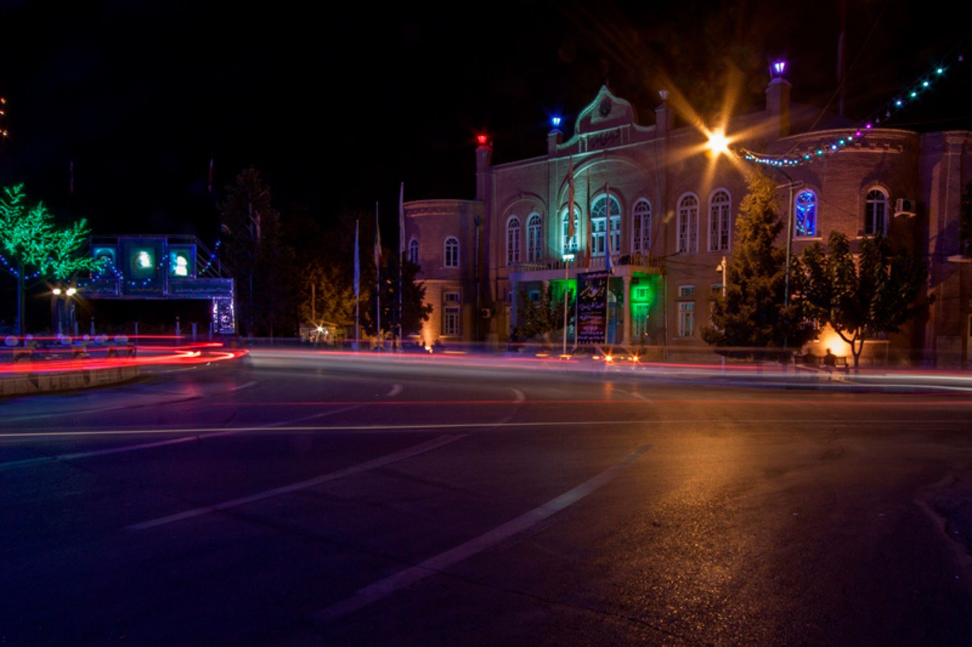 ساختمان شهرداری ارومیه در میدان ایالت