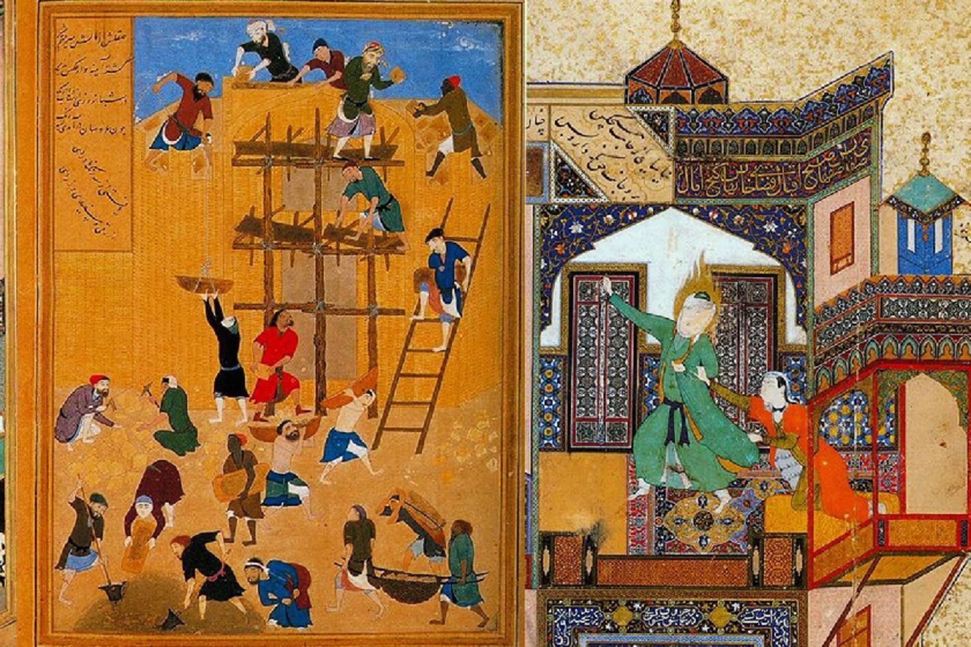 مینیاتور کمال الدین بهزاد