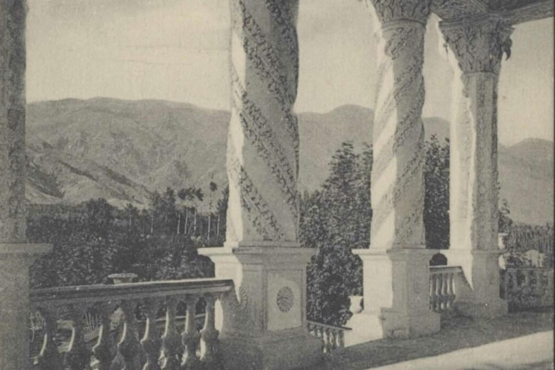 عکس قدیمی باغ فردوس