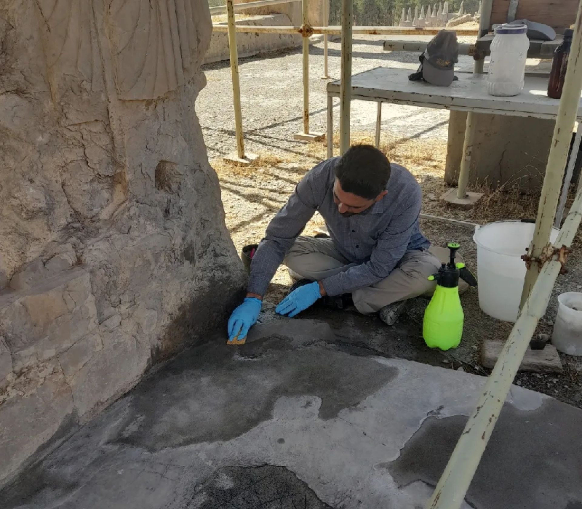 مرمت کاخ هدیش