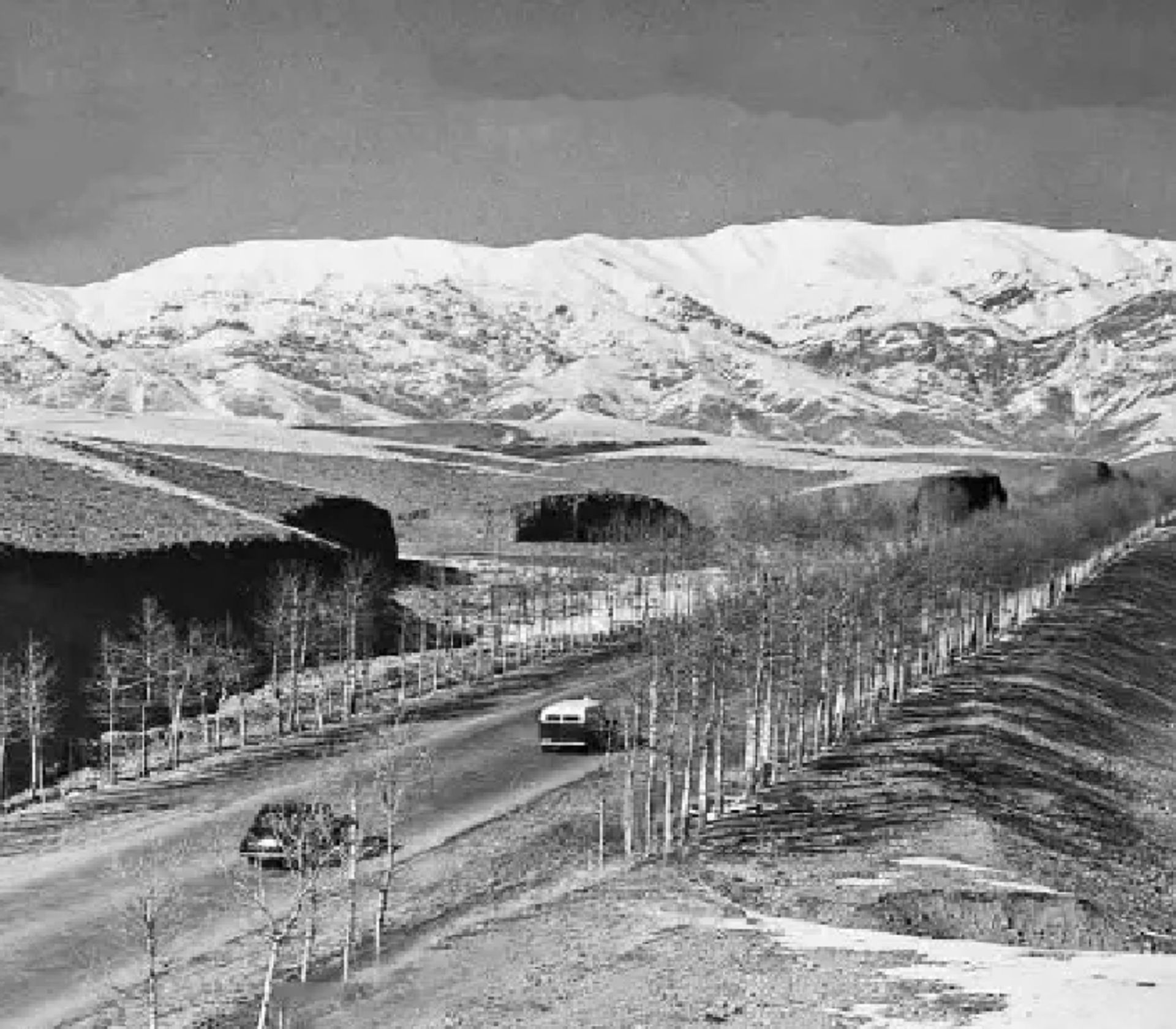 عکس قدیمی از خیابان ولیعصر 