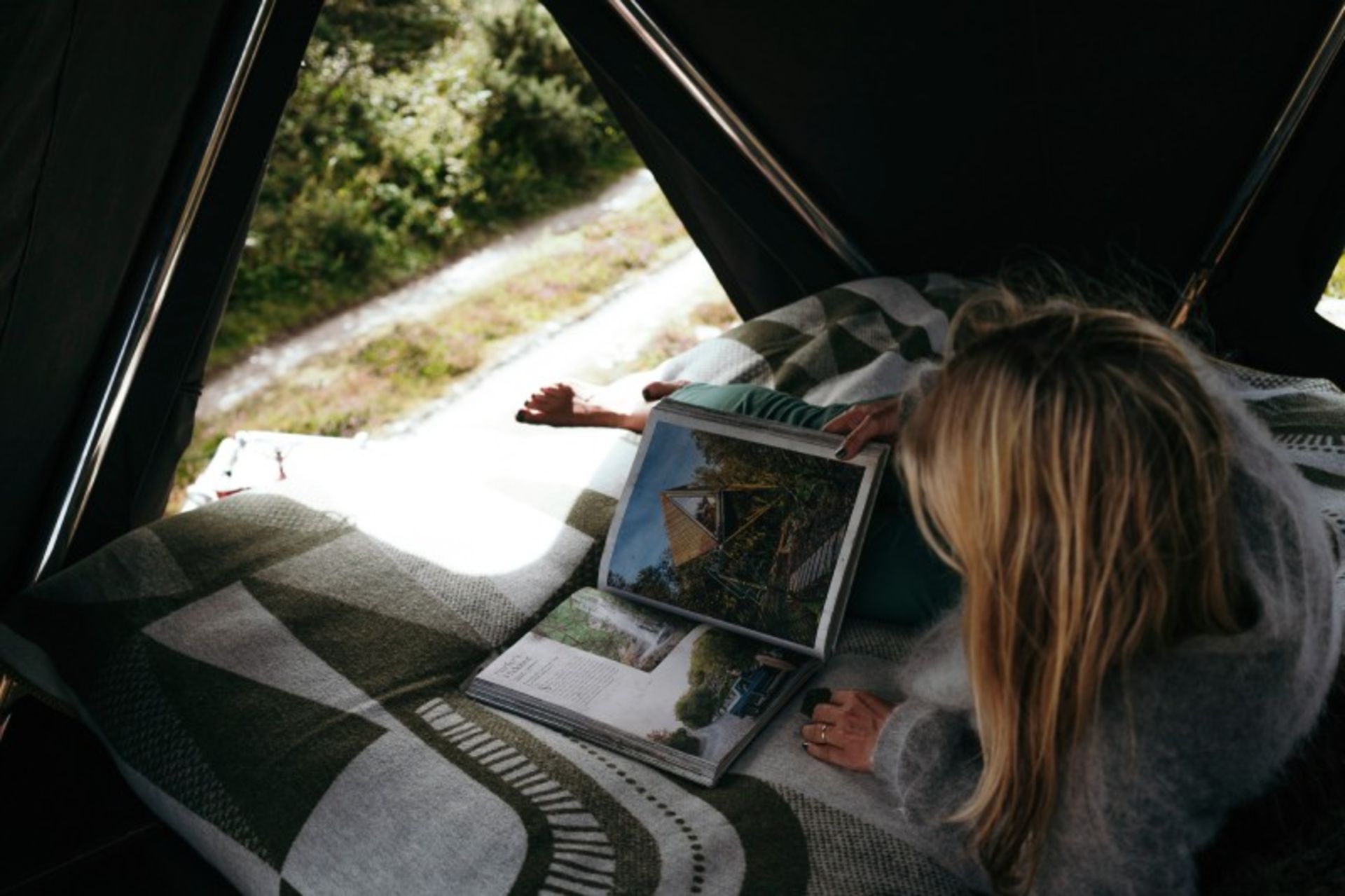 فضای داخلی چادر کی تنت