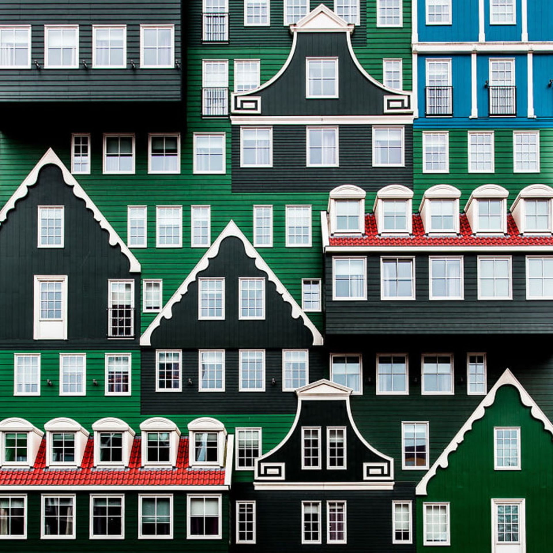 نمای ظاهری هتلی در هلند