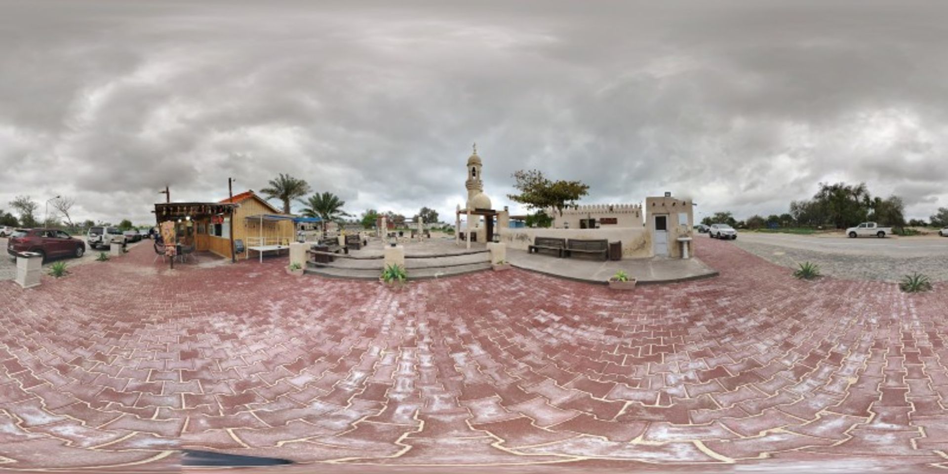 مسجد روستای باغو و بناهای اطراف آن در کیش