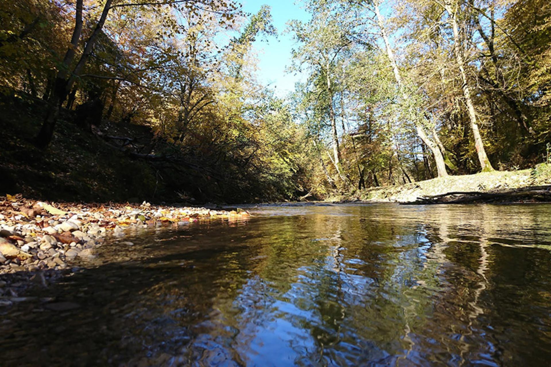 رودخانه روستای بلیران