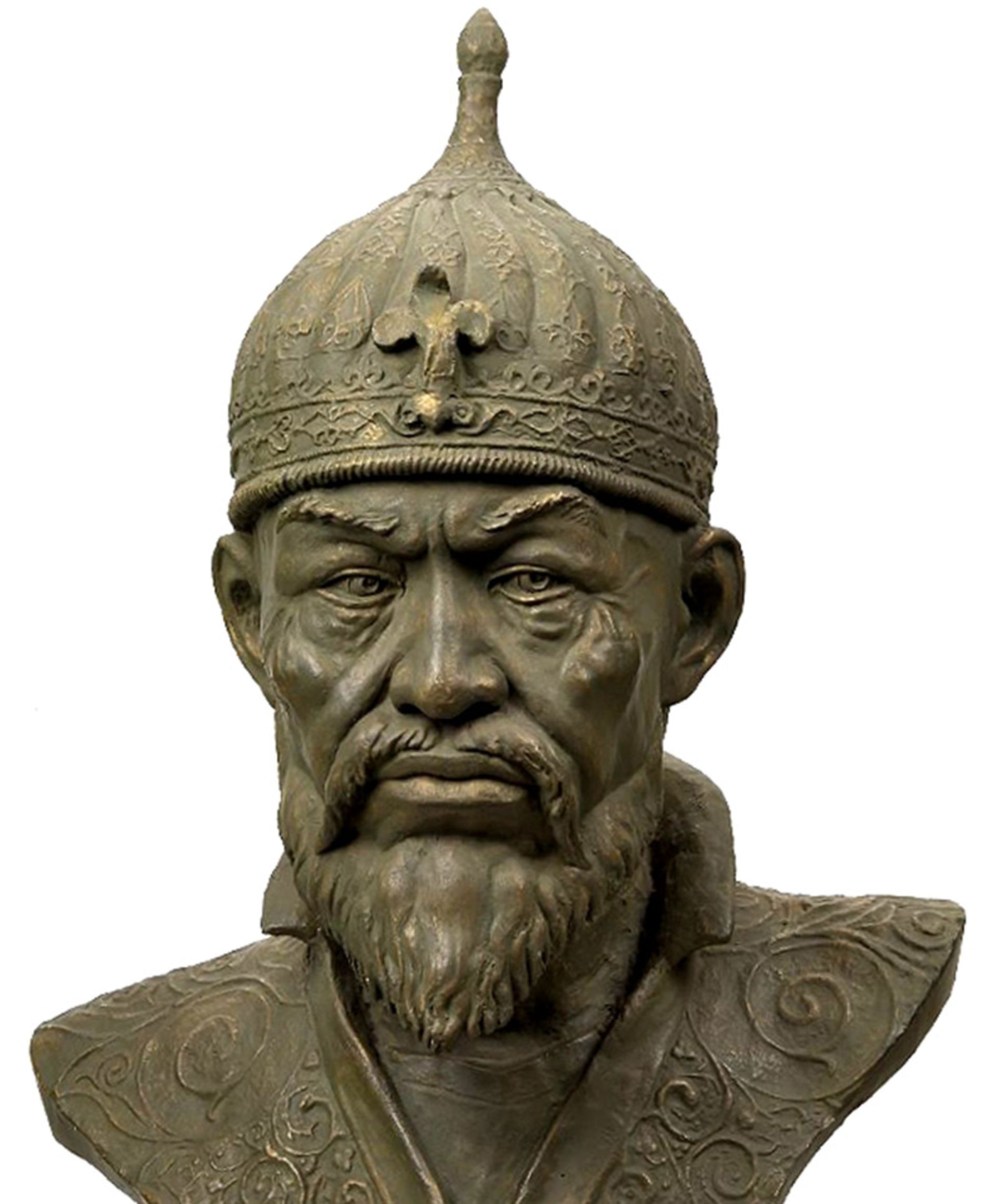 سردیس شبیه سازی شده از روی جمجمه تیمور لنگ