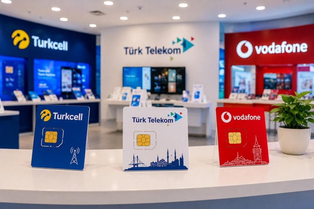 اپراتورهای اصلی موبایل در ترکیه
