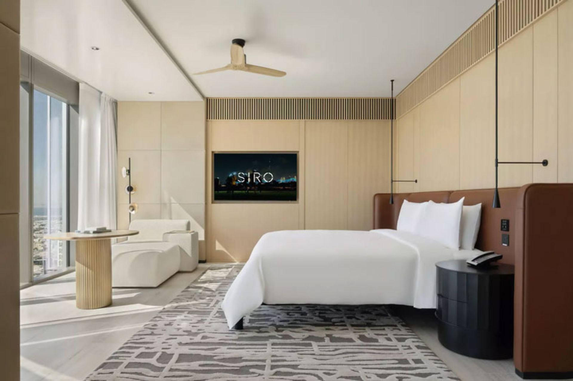 نمای یکی از اتاق‌های هتل سیرو دبی
