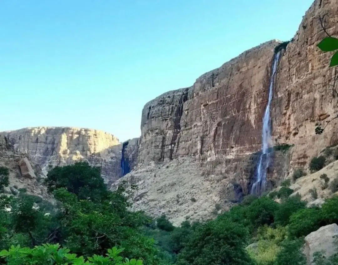 ارتفاع آبشار پیران