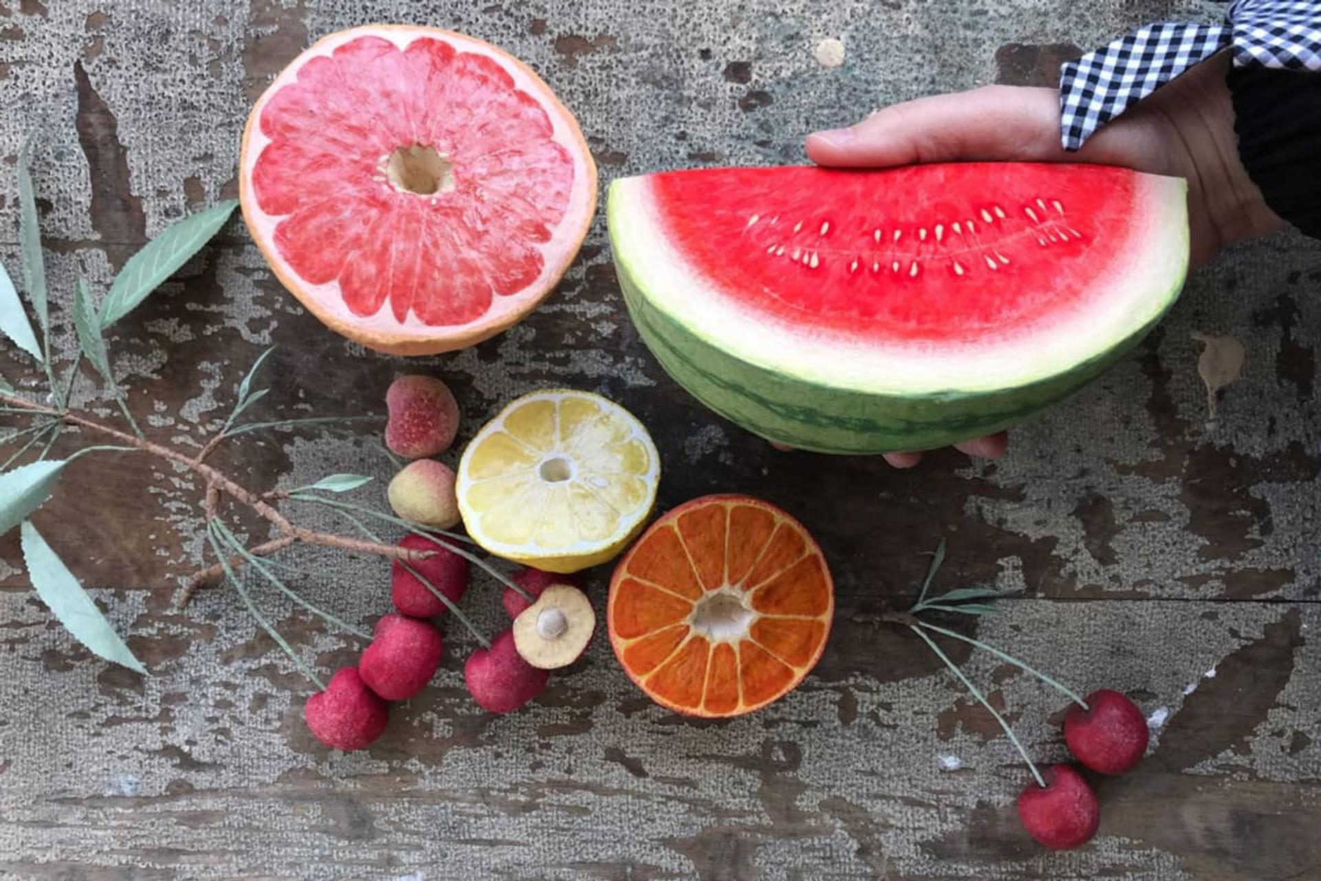 میوه های کاغذی