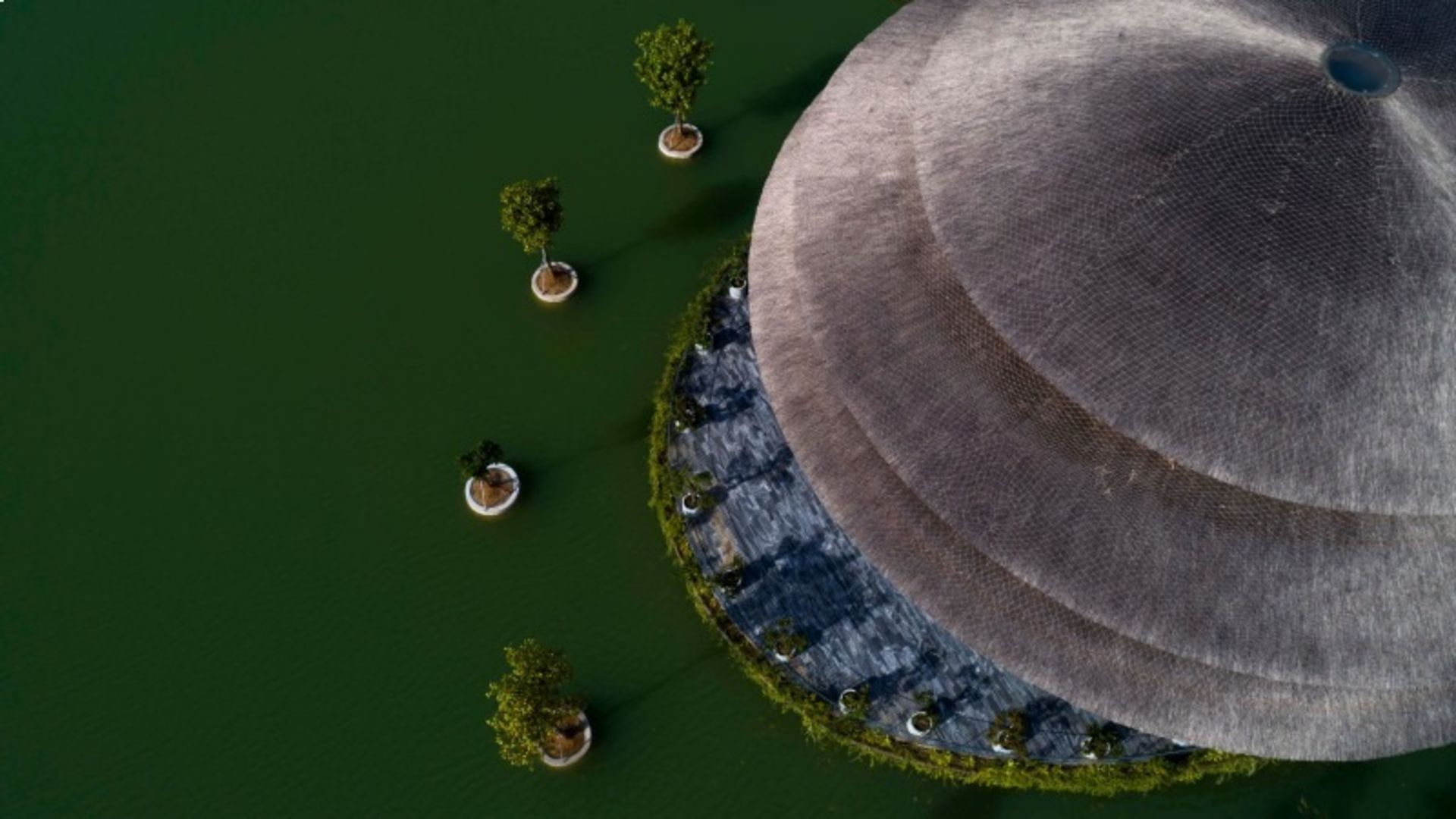 تصویر هوایی از رستوران ودانا ویتنام