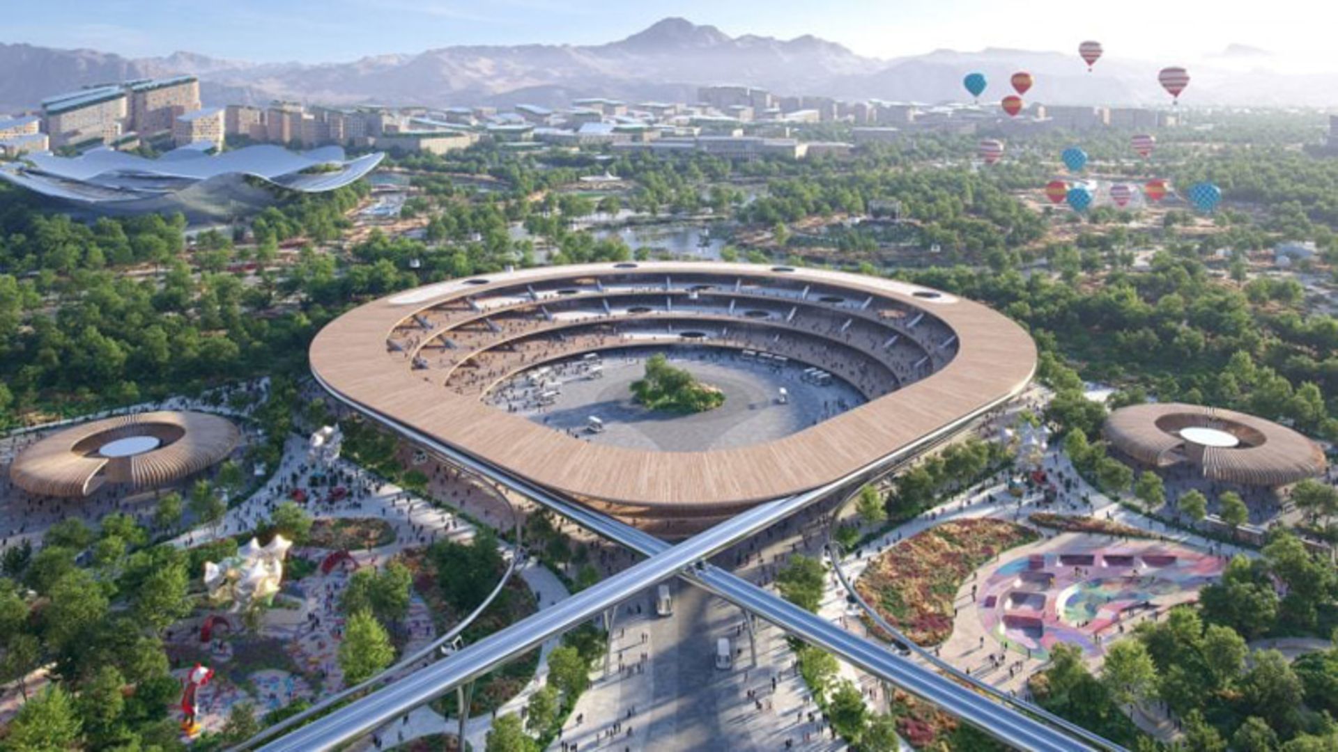 طرح مرکز حمل و نقل دایره‌ای شهر تلوسا