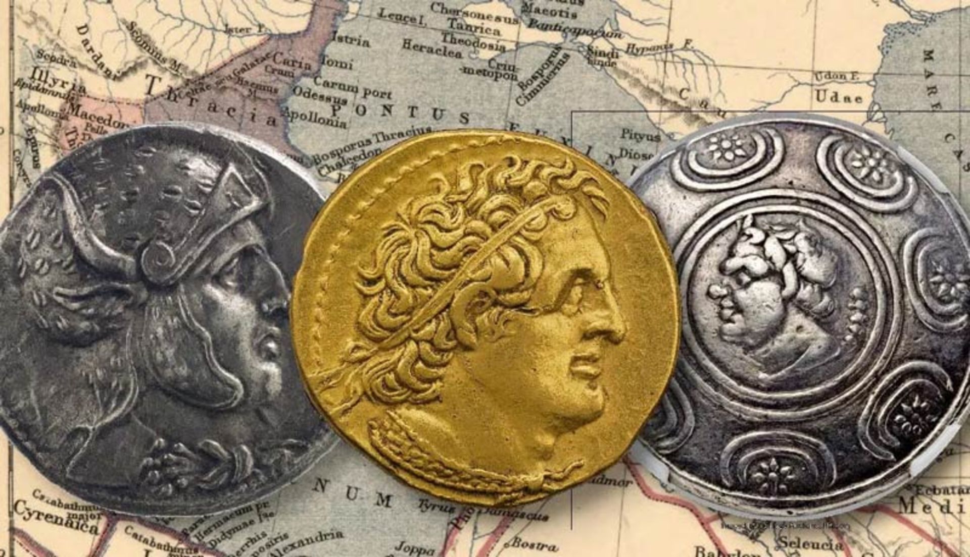 سکه های نقره و طلا در جهان هلنیستی