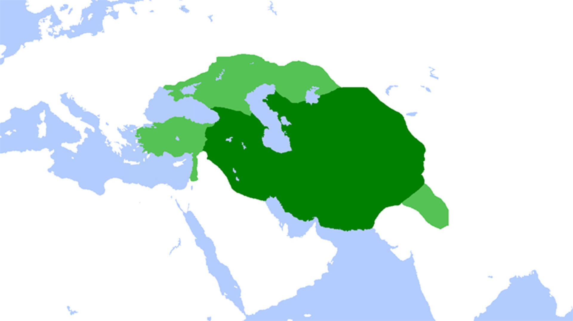 سرزمین‌های پادشاهی تیموری در زمان تیمور لنگ
