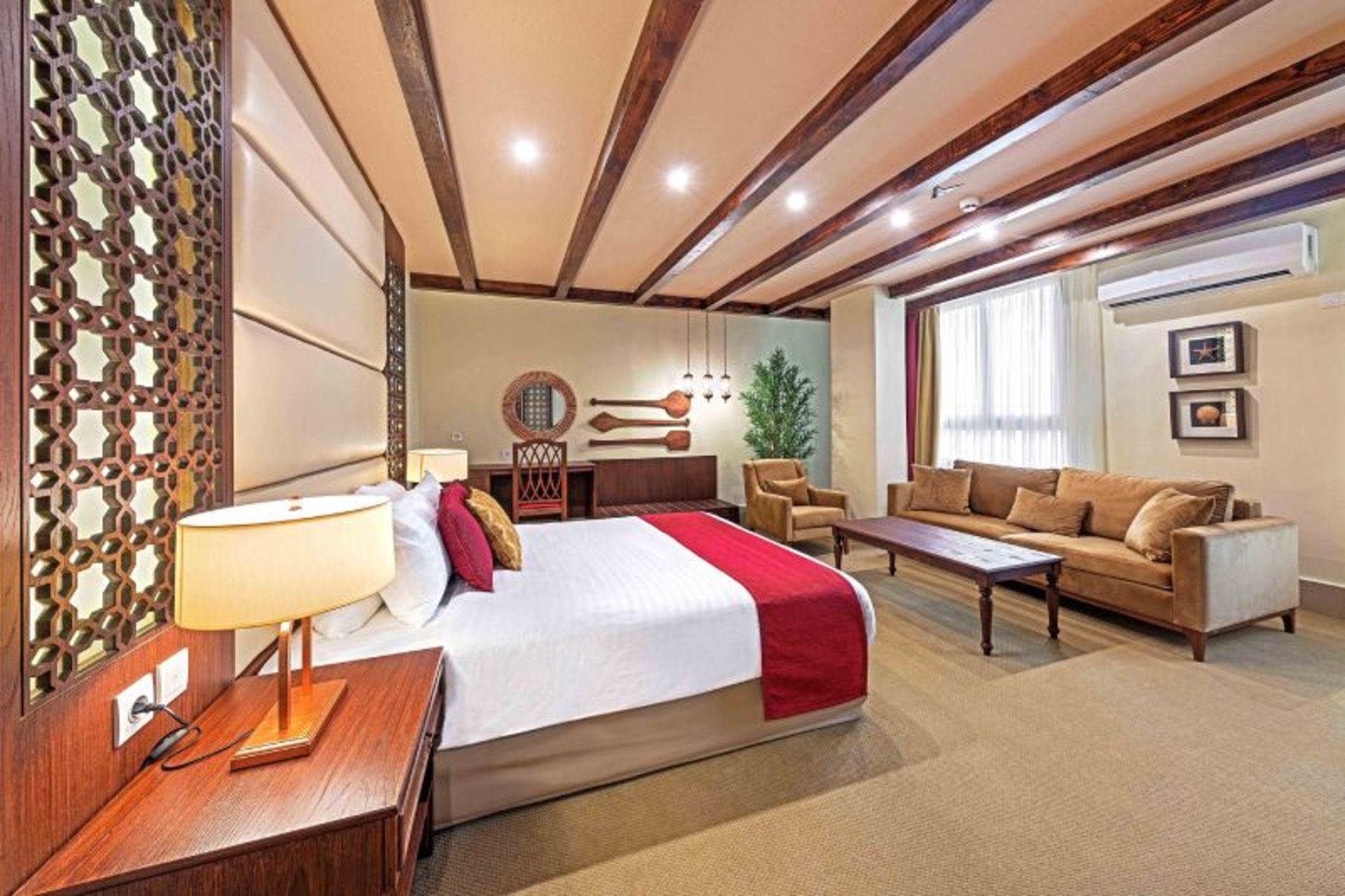 امکانات اتاق بوتیک هتل ایرمان قشم