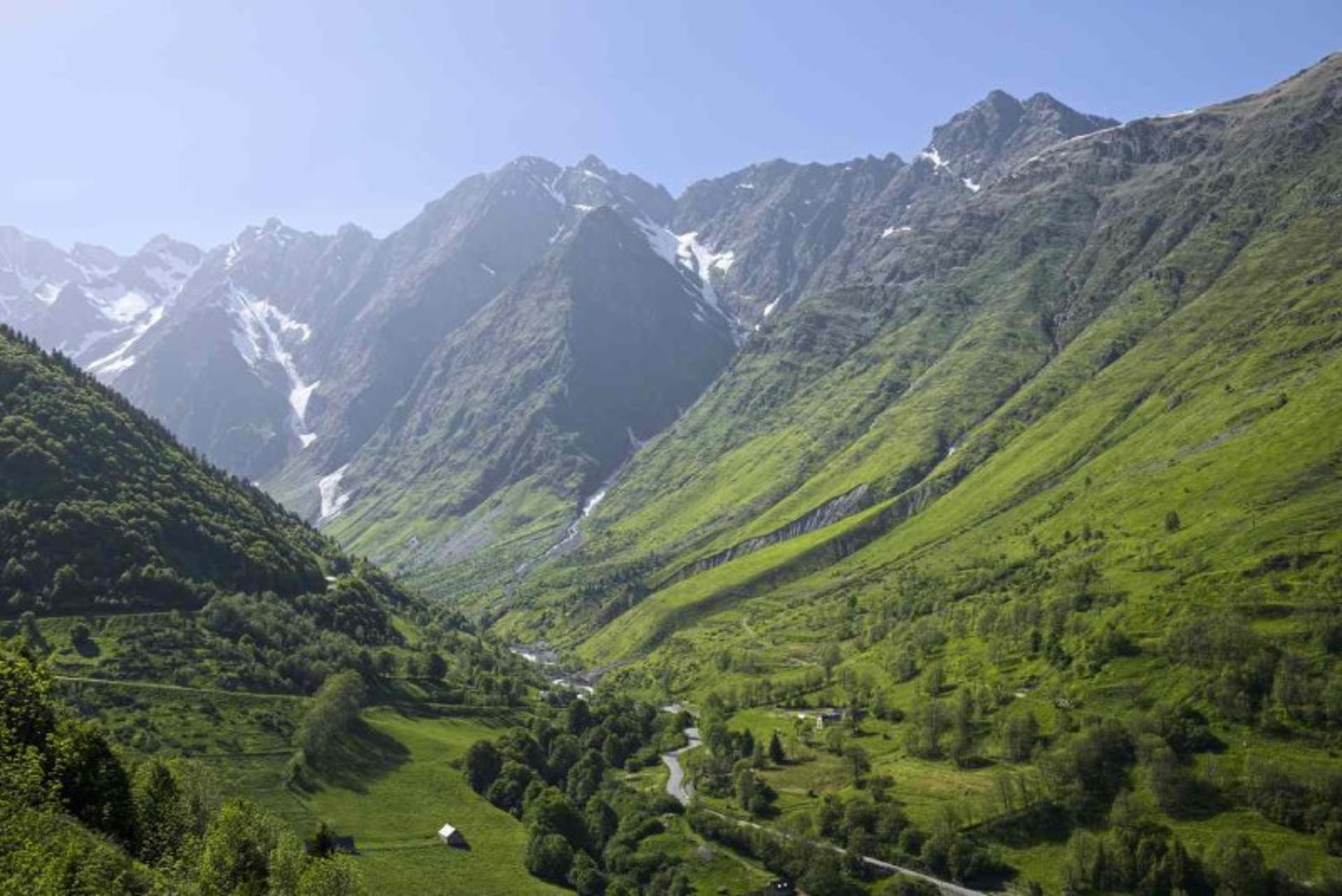 کوه های سرسبز پیرنه