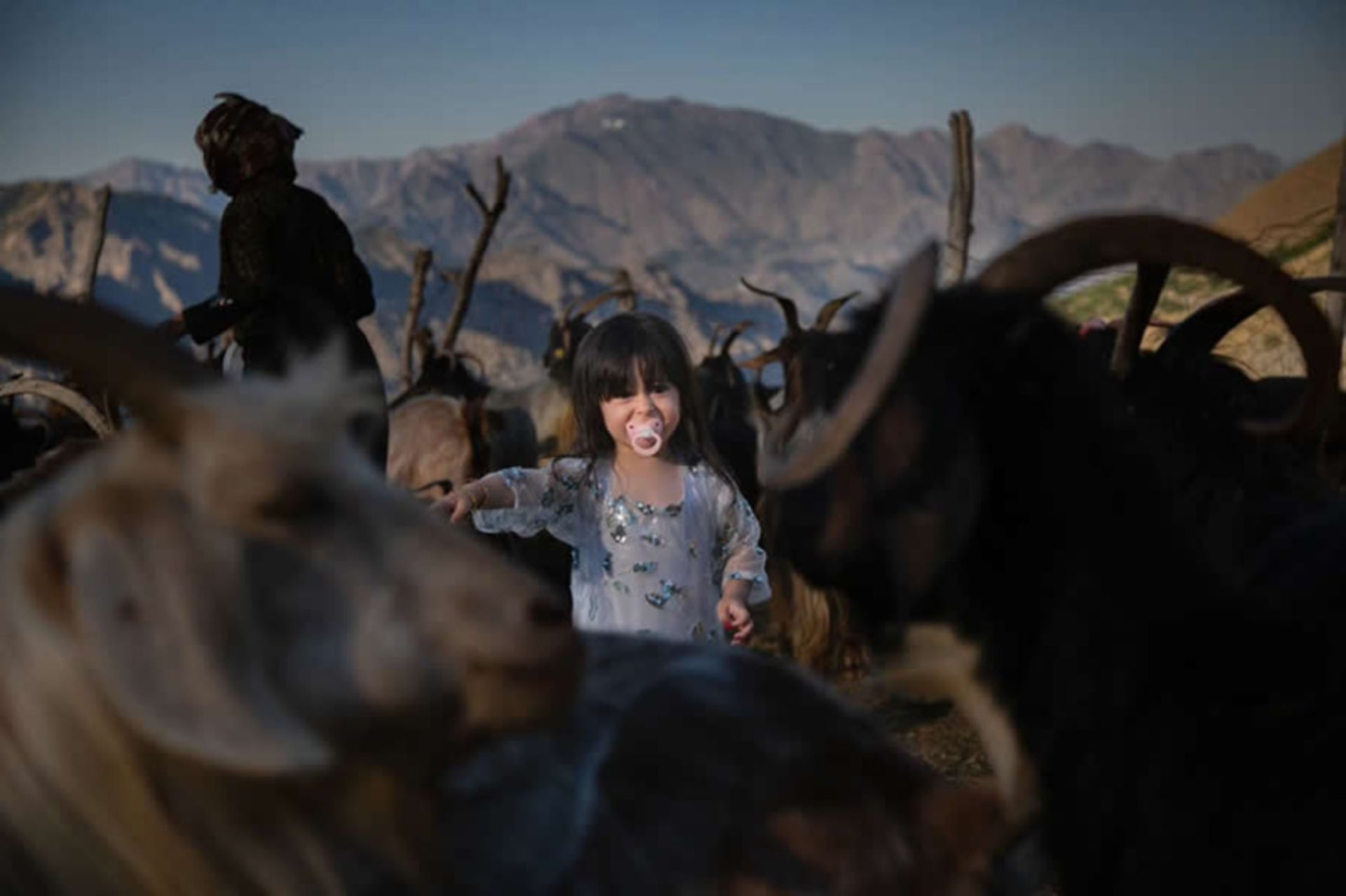 دخترک خردسال روستایی در ترکیه